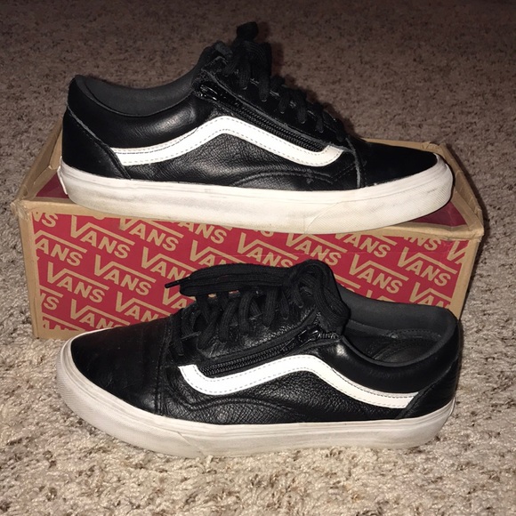 vans old skool zip red